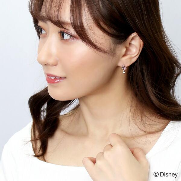 Disney ディズニー ミニー ピアス ミニーマウス ピンク