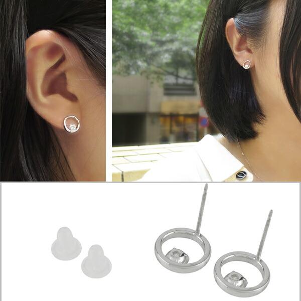 Pinky&Dianne ダイヤモンド シルバー ピアス vprpd-52225_4.jpg