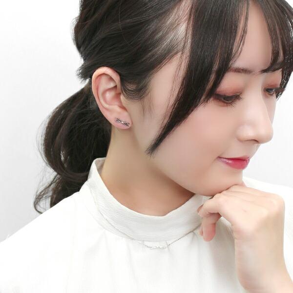 クロスダイヤピアス  ピンキーアンドダイアン PINKY&DIANNE ピンキー&ダイアン ダイヤモンド クロス スタッドピアス