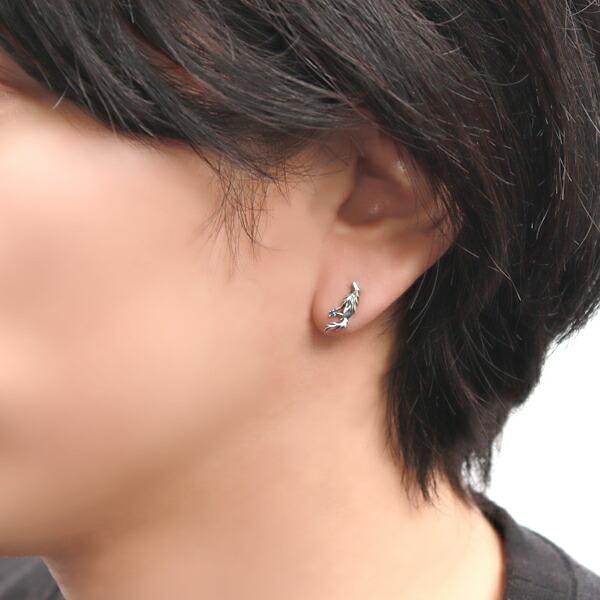 WOLFMAN B.R.S ウルフマンBRS ピアス クライングウルフスタッド 1P