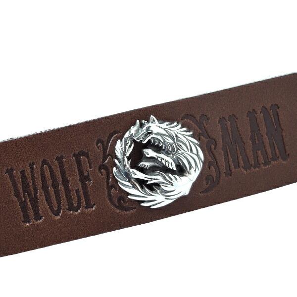 WOLFMAN B.R.S ウルフマンBRS カウスキン レザー ブレスレット WOLFMAN B.R.S ウルフマンBRS カウスキン レザー ブレスレット