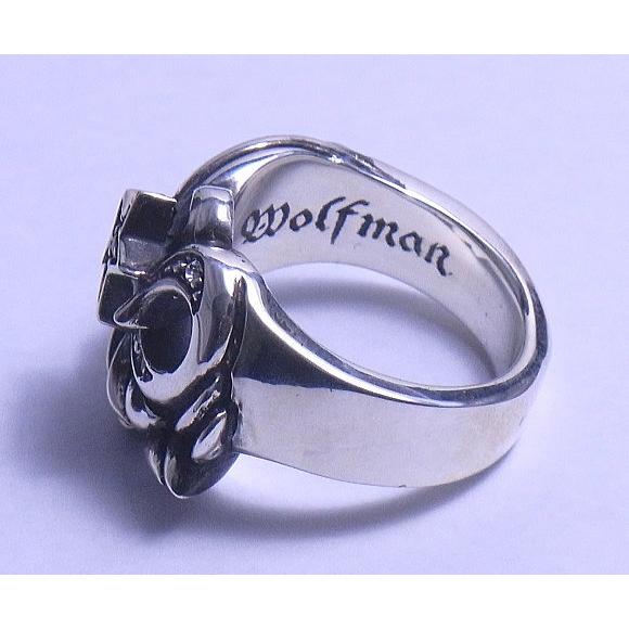 WOLFMAN B.R.S ウルフマンBRS リング 指輪 フェザー スター 17