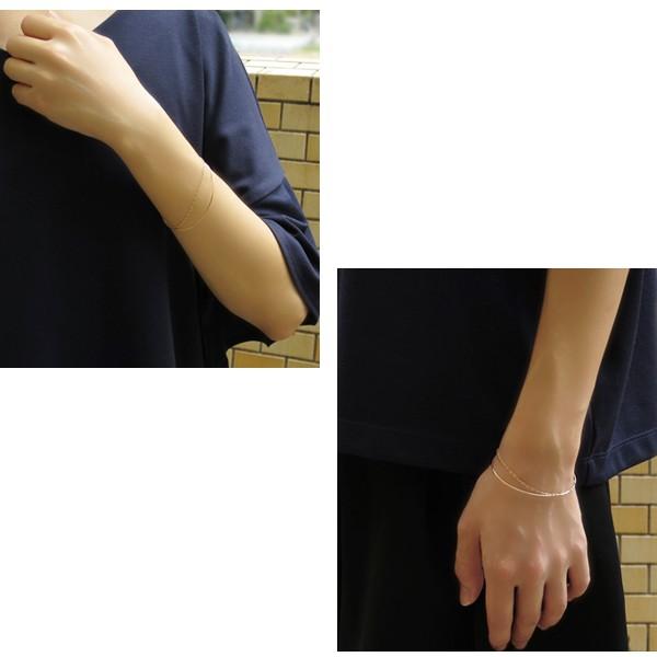 ピンキーアンドダイアン ブレスレット ゴールド キヘイショート&ロングチェーン バングル 金 レディース ブランド プレゼント 女性 爆買_3