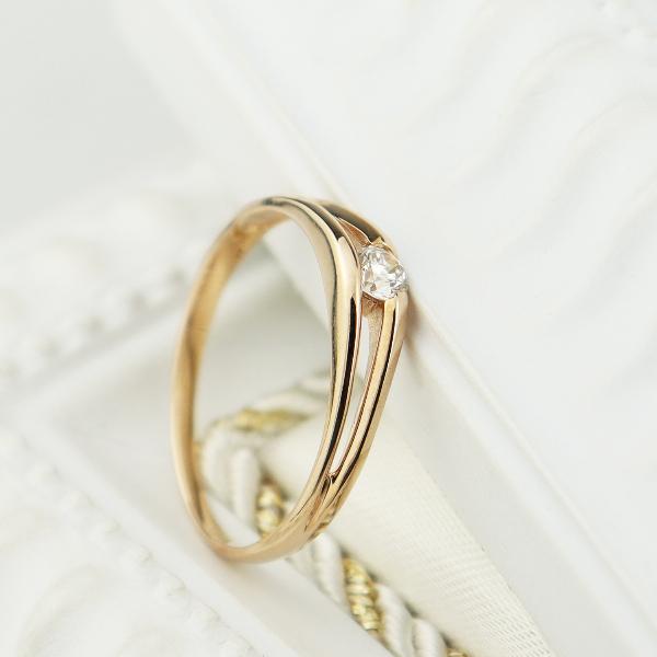 K18 二連 ダイヤモンド ピンクゴールド リング 18金 18k ゴールド 指輪