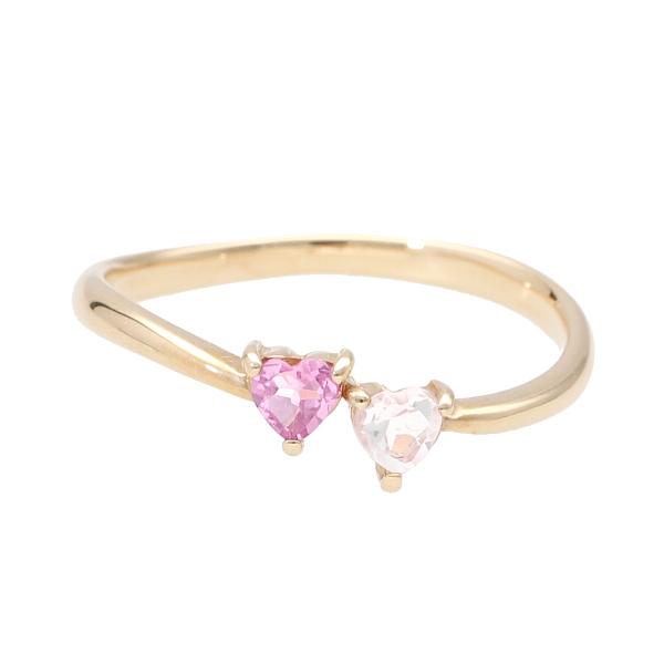 ピンクトルマリン　K18PG　リング　ハート　ピンク imgrc0077255988.jpg