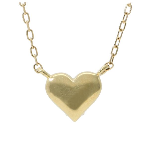 K18 2WAY ハート ダイヤモンド ゴールド ネックレス 18金 18k ゴールド 