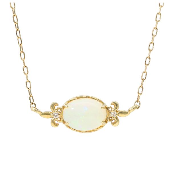 K18 オーストラリア産 オパール ネックレス 18金 18k ゴールド K18 オーストラリア産 オパール ネックレス 18金 18k ゴールド