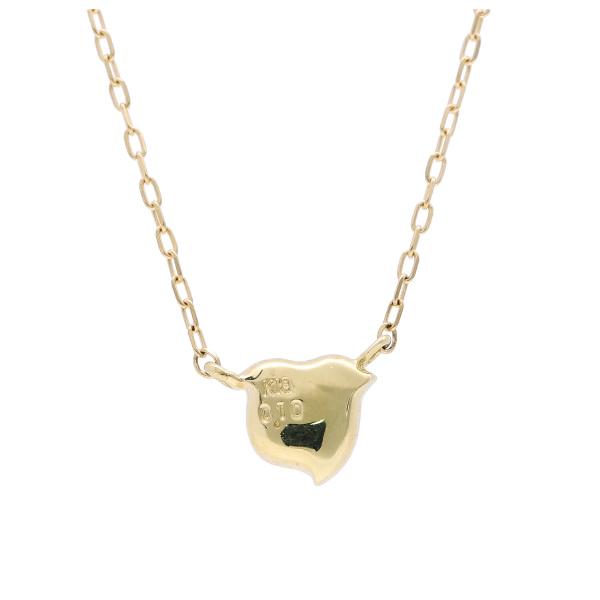 K18 天然 ダイヤモンド 小鳥 ネックレス 18金 18k ゴールド 鳥 とり