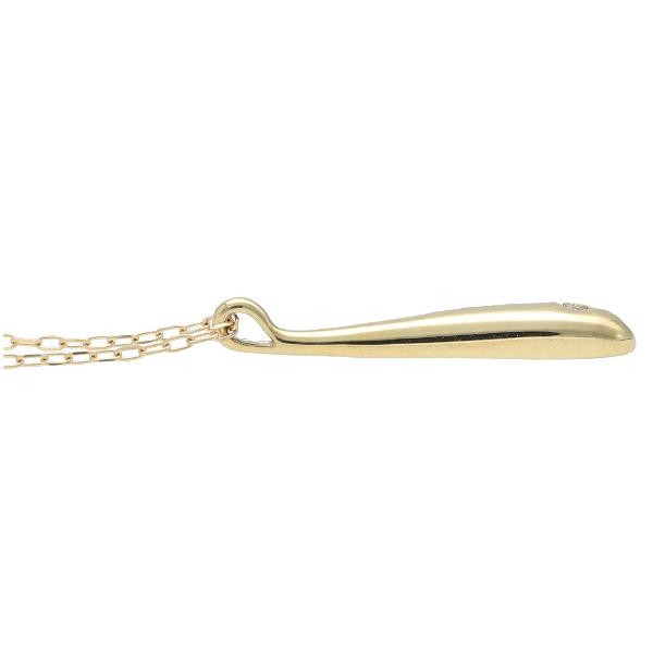 K18 ダイヤモンド ドロップ スティック ネックレス 18金 18k ゴールド シンプル 華やか 天然 ダイヤ 普段使い レディース 爆買の画像