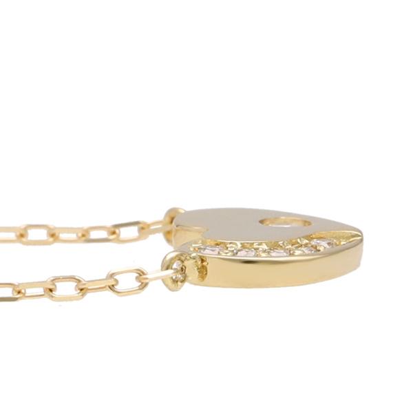 K18 ダイヤモンド パヴェ ハート プレート ネックレス 18金 18k ゴールド ゴールドネックレス かわいい ハート型 天然 レディース 爆買の画像