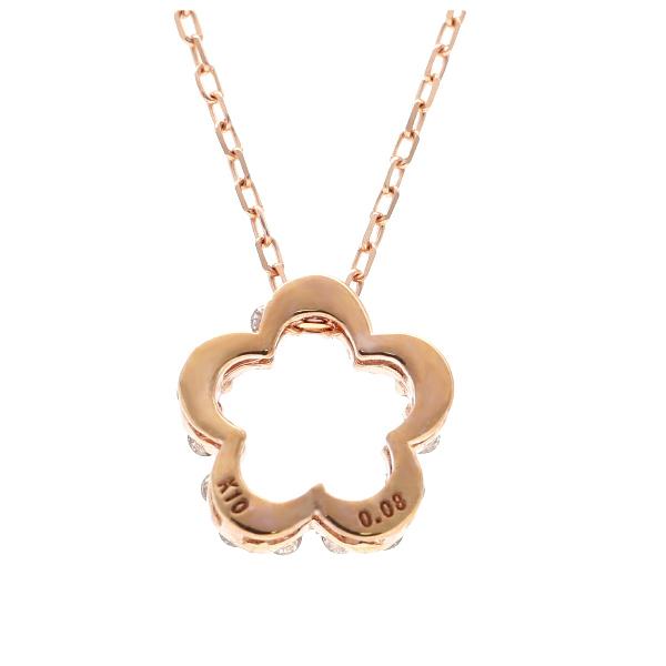 k10 フラワー　ネックレス　ダイヤモンド TAKE-UP ONLINE SHOP/テイクアップ公式オンラインショップ