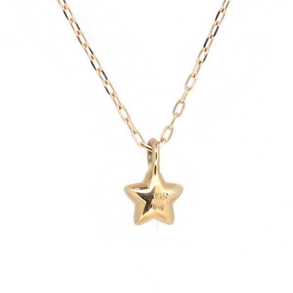 星 ゴールドネックレス(チェーン付きペンダント) スター 18金 ピンクゴールド ダイヤモンド ダイアモンド ジュエリー 爆買_1