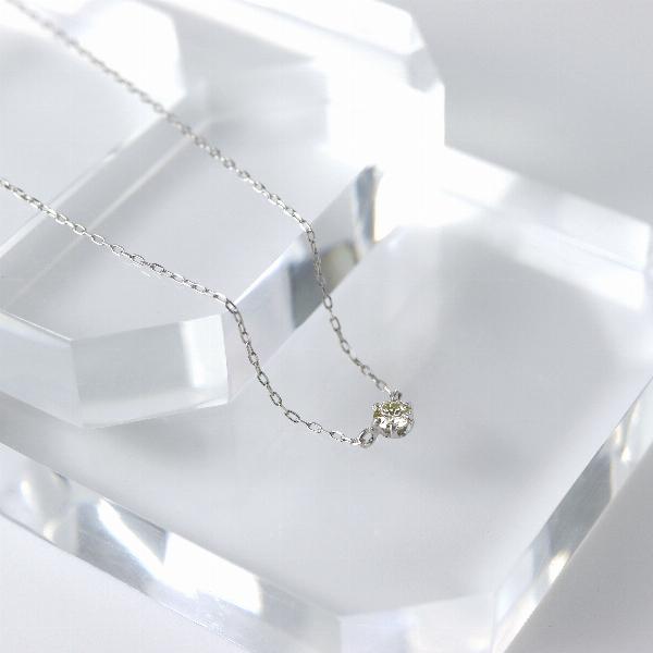 K18 一粒 ダイヤモンド ホワイトゴールド ネックレス 18金 18k 一粒ダイヤ 6本爪 0.1ct 天然 ゴールドネックレス レディース 爆買の画像