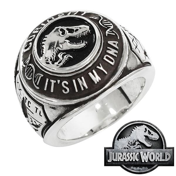 ジュラシック ワールド 指輪 Usj グッズ カレッジリング 指輪 腕時計 アクセサリー 恐竜 ロゴ シルバー カレッジリング 15 19号 ジュラシックパーク アクセサリー X Nk Jurassic 02 新宿銀の蔵 年中無休 公式 映画 一部即日発送 格安販売中返品ok