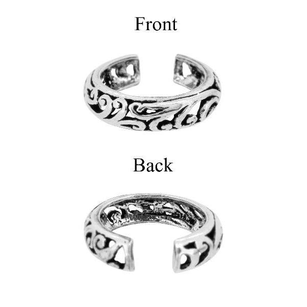 トゥリング メンズ レディース シルバー トゥーリング 甲丸 透かし アラベスク フリーサイズ シルバー925 足 指輪 ハワイアン Y C512 新宿銀の蔵 年中無休 一部即日発送 通販 Yahoo ショッピング