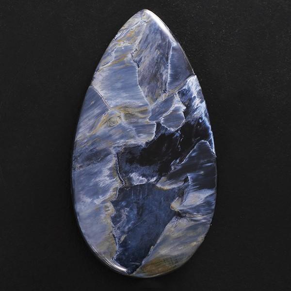 ピーターサイト 磨き原石 高品質 ブルー タンブル 12.8g 天然石