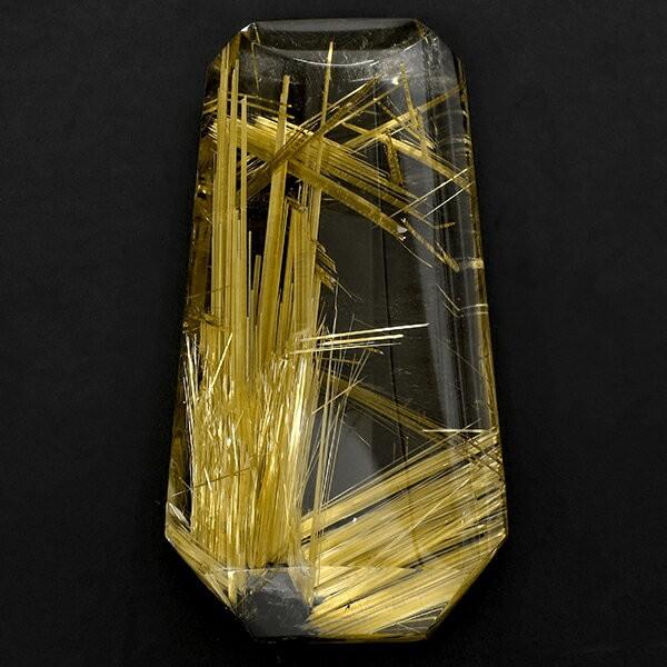 金針ルチルクォーツ 磨き原石 最高級 27.2g 天然石 パワーストーン