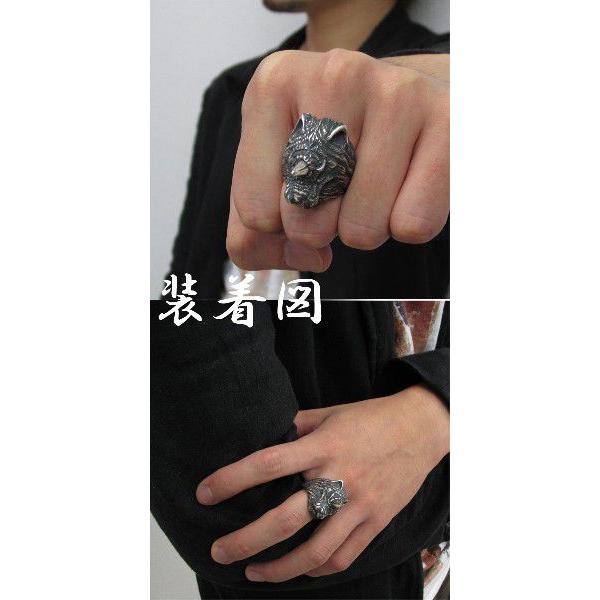数量限定 大神 和風 ブランド 指輪 手作り 国産 シルバー925 男性 メンズ ブランド リング 指輪 豺 動物 狼 オオカミ 和柄 Zin 仁 40代 30代 代 男性 おしゃれ 15 30号 シルバーリング メンズ Sai メンズアクセサリー