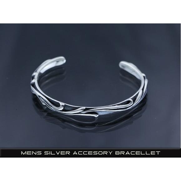 ブレスレット メンズ/シルバー925/バングル/シルバーブレスレット