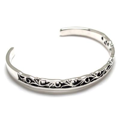 ブレスレット メンズ/シルバー925/バングル/シルバーブレスレット