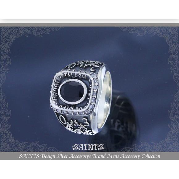 魅力的な価格 Saints シルバーリング シルバー925 Saints シルバーアクセサリー 指輪 リング シルバーリング メンズ シルバーペンダント メンズアクセサリー
