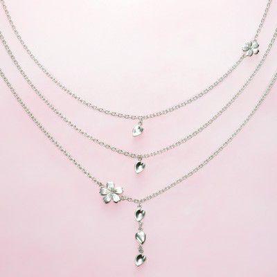 さくら3連ネックレス | 
