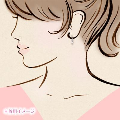 ミニハートのフックピアス |  | 01