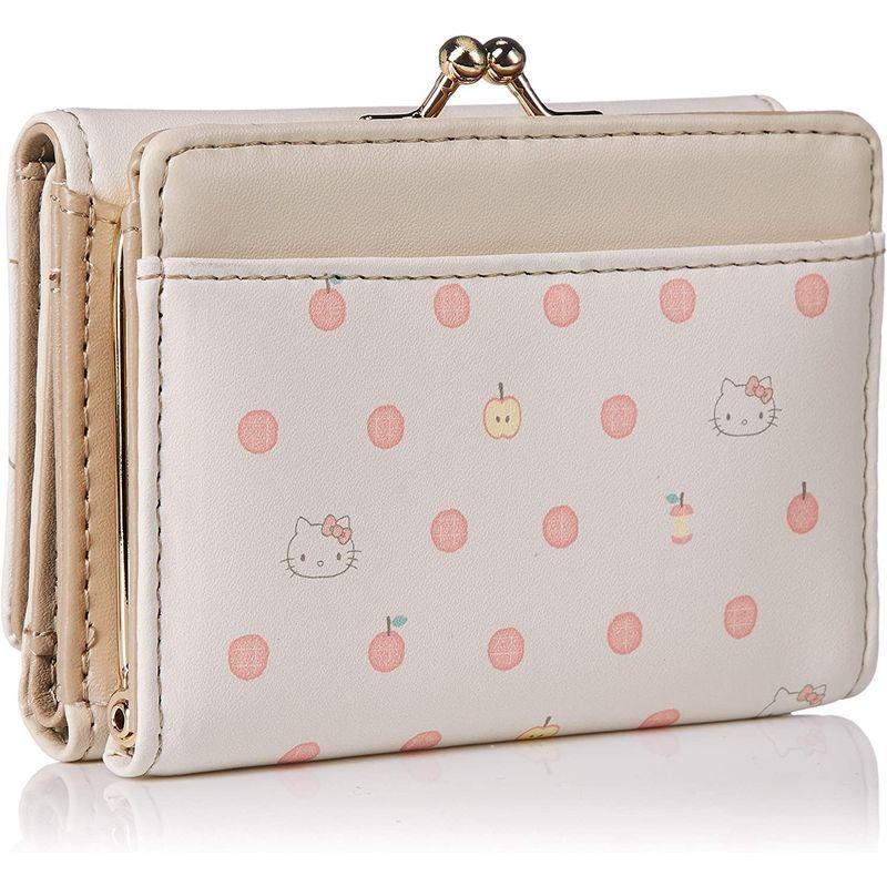 品質が アルディ ベージュ ハローキティ がま口 三つ折り レディース 生活雑貨 その他財布 Www Projectcorfu Com