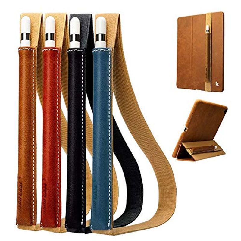 Apple pencil ケース アップルペンシル ipadアイパッドミニ5 レザー ホルダー ゴムバンド タッチペン カバー iPad m