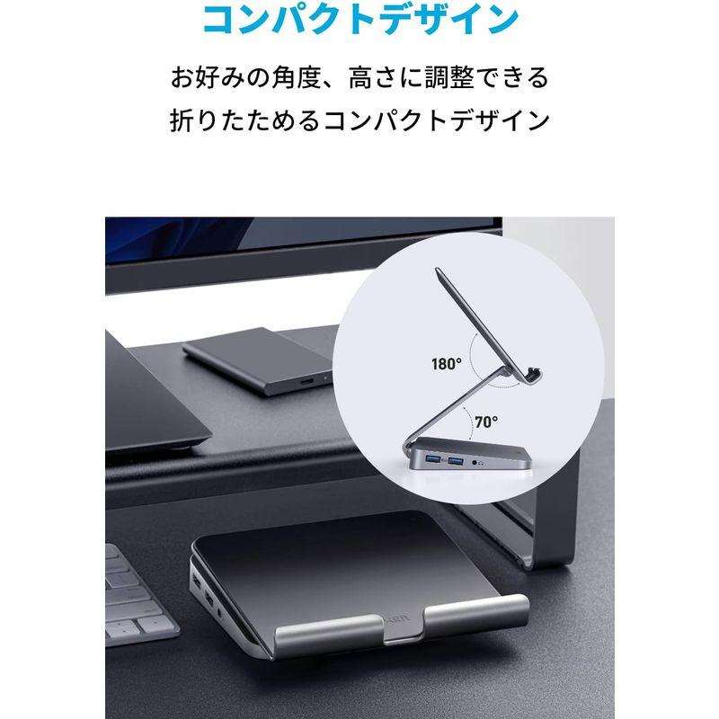 Anker 551 USB-C ハブ（8-in-1, Tablet Stand）折りたたみ式タブレットスタンド USB PD対応 USB-C｜ginowan｜08