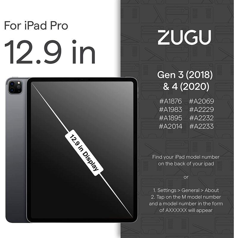 ZUGU CASE スクリーンプロテクター iPad Pro 12.9 第3/第4/第5/第6世代 ガラスフィルム 強化ガラス 指紋汚れ防止｜ginowan｜05