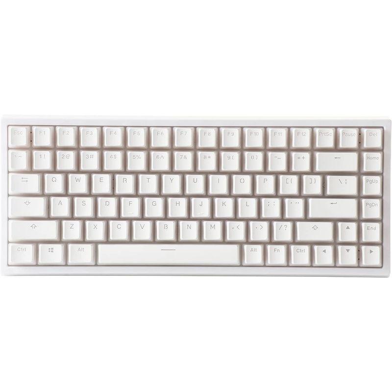 YUNZII KC84 84キー ホットスワップ可能な有線メカニカルキーボード PBT熱昇華キーキャップ プログラム可能 RGB NKRO KC84 84キー ホットスワップ可能な有線メカニカルキーボード PBT熱昇華キーキャップ プログラム可能 RGB NKRO