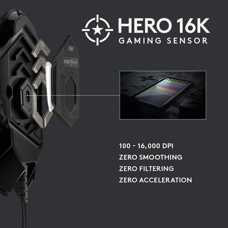 Logitech G502 Hero SE Special Edition ゲーミングマウス 多ボタン RGB 有線 並行輸入品｜ginowan｜03