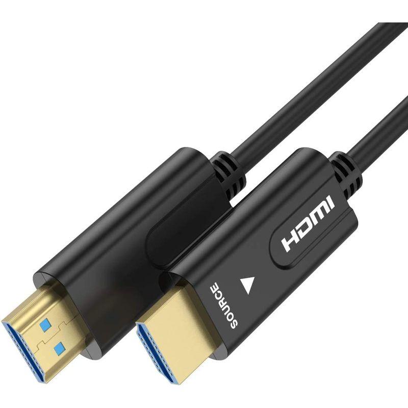 光ファイバー HDMI ケーブル 10M, UGOMI ファイバーHDMI 4K60HZ 光速 HDMI2.0b サポート18Gbps, A｜ginowan｜07