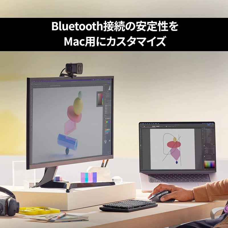 Logicool MX MASTER 3S for Mac パフォーマンス ワイヤレス マウス 静音 MX2300MPG Logi Bolt｜ginowan｜03