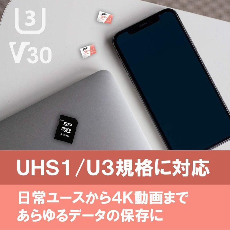 シリコンパワー microSD カード 128GB Nintendo Switch 動作確認済4K対応 class10 UHS-1 U3 最｜ginowan｜04