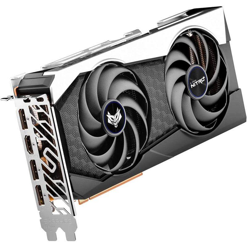 Sapphire NITRO+ Radeon RX 6600 XT GAMING OC 8G グラフィックスボード 11309-01-20G｜ginowan｜09