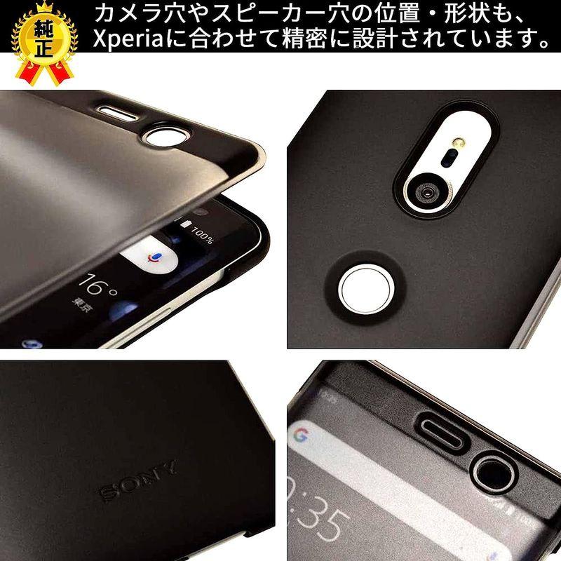 SONY Xperia XZ3 Style Cover Touch SCTH70 SO-01L SOV39 純正ケース (green)｜ginowan｜04