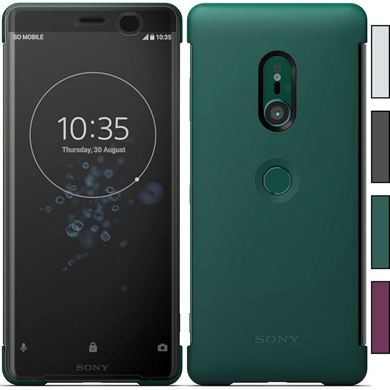SONY Xperia XZ3 Style Cover Touch SCTH70 SO-01L SOV39 純正ケース (green)｜ginowan｜07