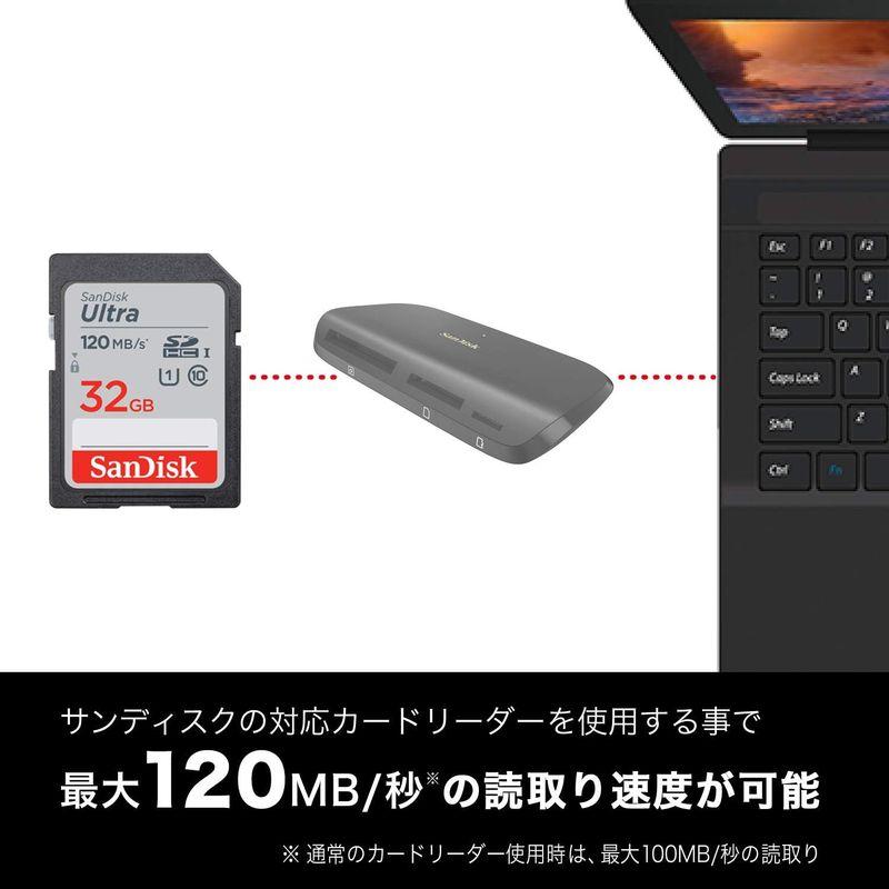 サンディスク 正規品 SDカード 32GB SDHC Class10 UHS-I 読取り最大120MB/s SanDisk Ultra S｜ginowan｜05