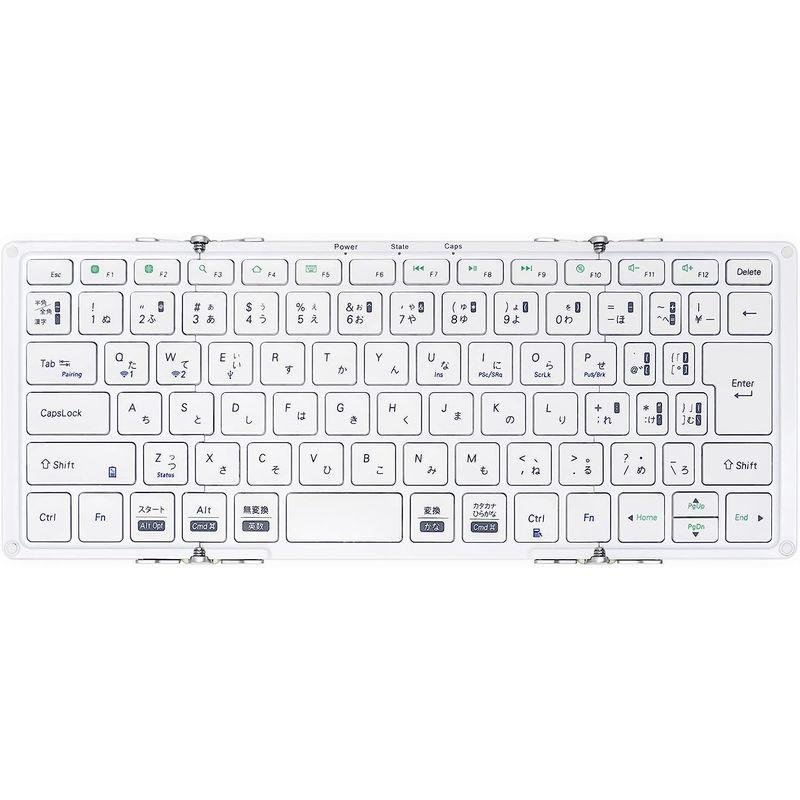 MOBO キーボード MOBO Keyboard2 Bluetooth 5.1 日本語配列 USB-C 折りたたみ型 専用ケース兼スタンド付｜ginowan｜02