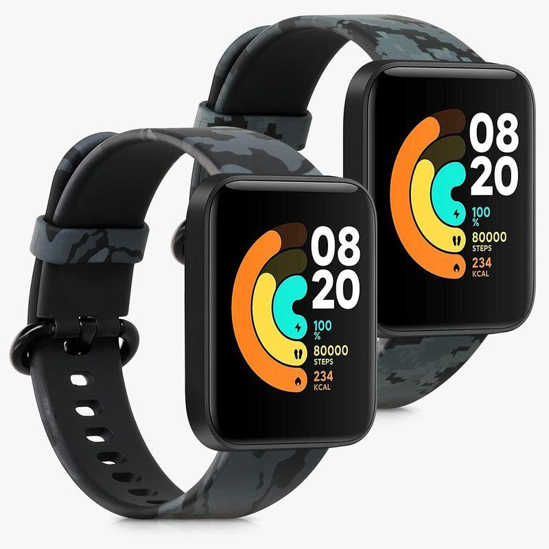 kwmobile 2x 対応: Xiaomi Mi Watch Lite/Redmi Watch バンド - 交換ベルト シリコンバンド ソ｜ginowan｜02