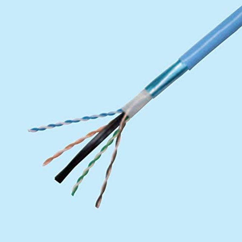LANケーブル cat6a 富士電線 薄青 10gigaコイル TPCC6A TPCC 6A
