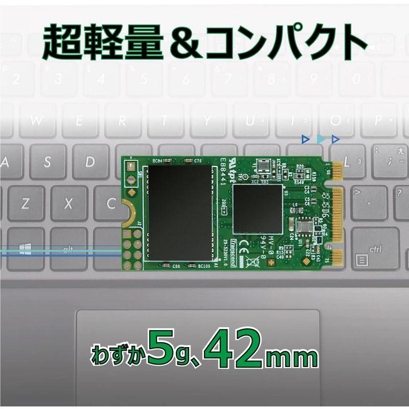 トランセンドジャパン Transcend 3D TLC NAND採用 SSD 240GB M.2 2242 SATA-III 6Gb/s T｜ginowan｜03