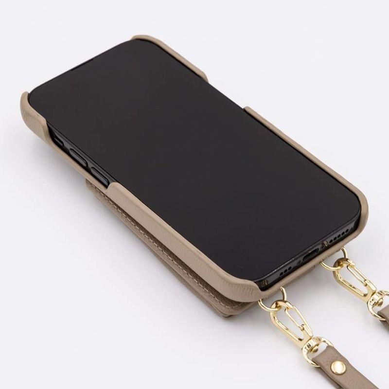 UNiCASE iPhone14/13 ケース MAELYS LOUNA Clutch Ring Case (gray pink) スマホシ｜ginowan｜06