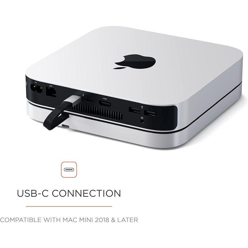 Satechi USB-C アルミニウム スタンド & ハブ (シルバー) (2018/2020 
