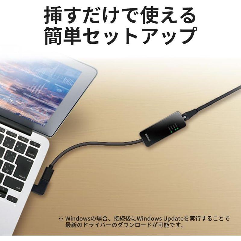 バッファロー 有線LANアダプター Giga Type-C USB3.1(Gen1)対応 日本メーカー Nintendo Switch動作確｜ginowan｜02