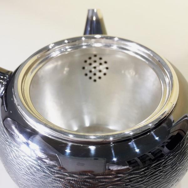 日本製 一守堂 純銀・横手急須 360cc(重量300g) 早川器物/ 母の 日本製 一守堂 純銀・横手急須 360cc(重量300g) 早川器物/ 母の