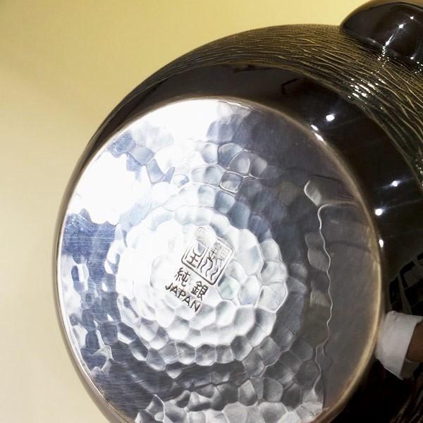 日本製 一守堂 純銀・横手急須 360cc(重量300g) 早川器物/ 母の 日本製 一守堂 純銀・横手急須 360cc(重量300g) 早川器物/ 母の