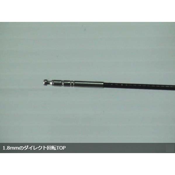 送料無料】国産のハイカーボン穂先 1.8mm ダイレクト回転TOP : 銀水